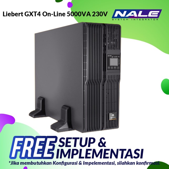 GXT4-5000RT230 Vertiv Liebert GXT4 On-Line 5000VA 230V (GXT4-5000RT230) - Gambar 1