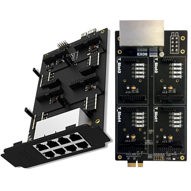 CARD EX08 Yeastar Digital Telephony Expand Card EX08 - Gambar 1